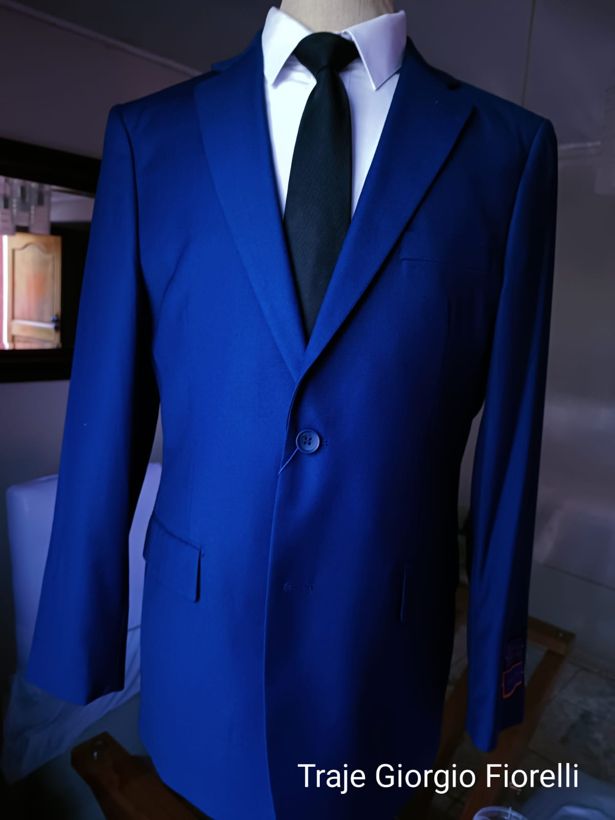 Traje Azul Rey